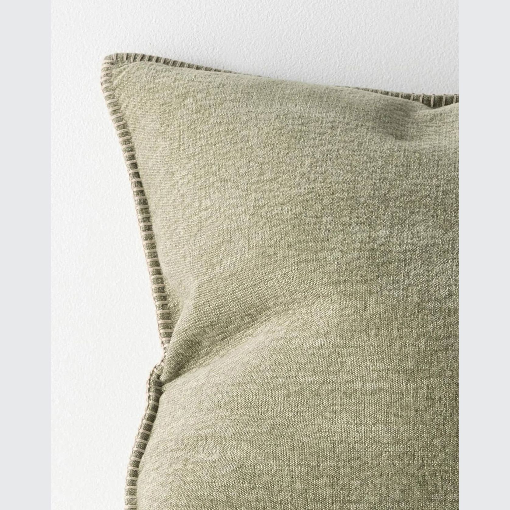 Weave Home  Alba Cushion - Moss gallery detail image