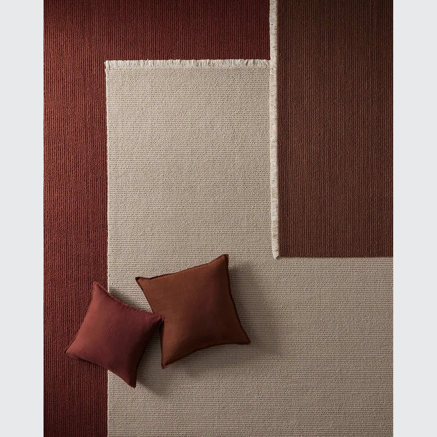 Weave Fabien 100% Wool Floor Rug - Ember gallery detail image