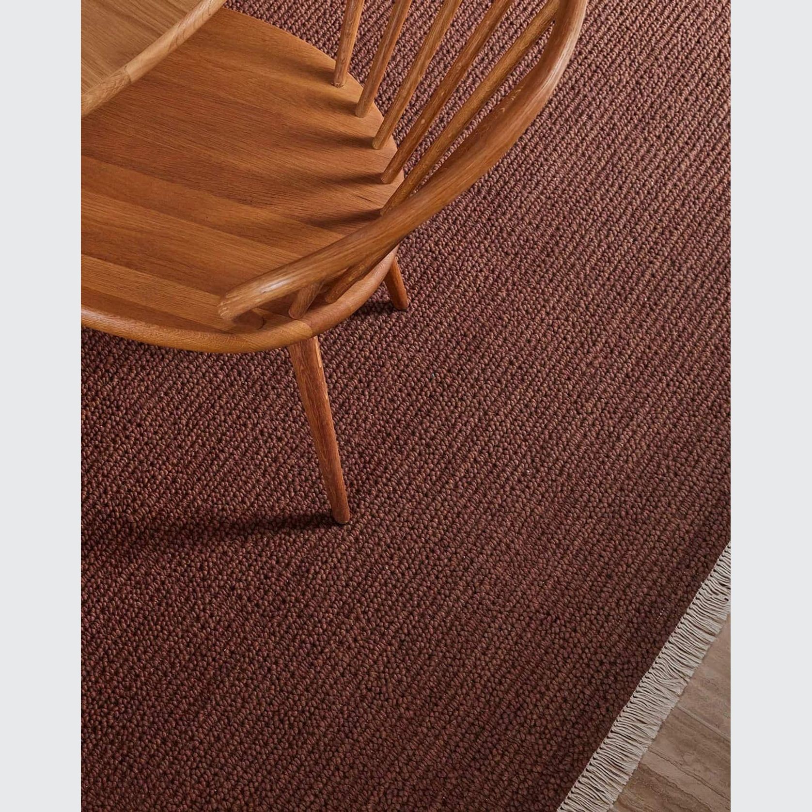 Weave Fabien 100% Wool Floor Rug - Ember gallery detail image