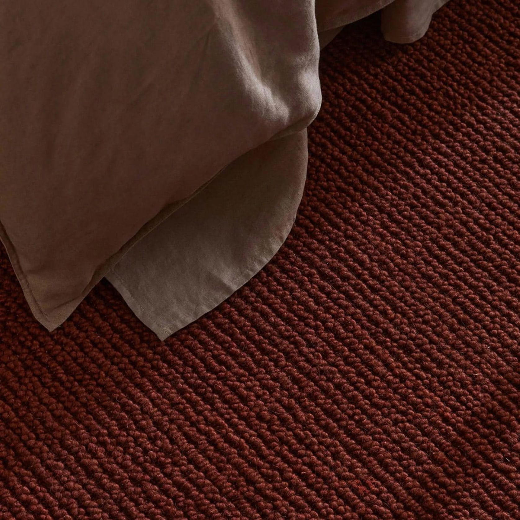 Weave Fabien 100% Wool Floor Rug - Ember gallery detail image