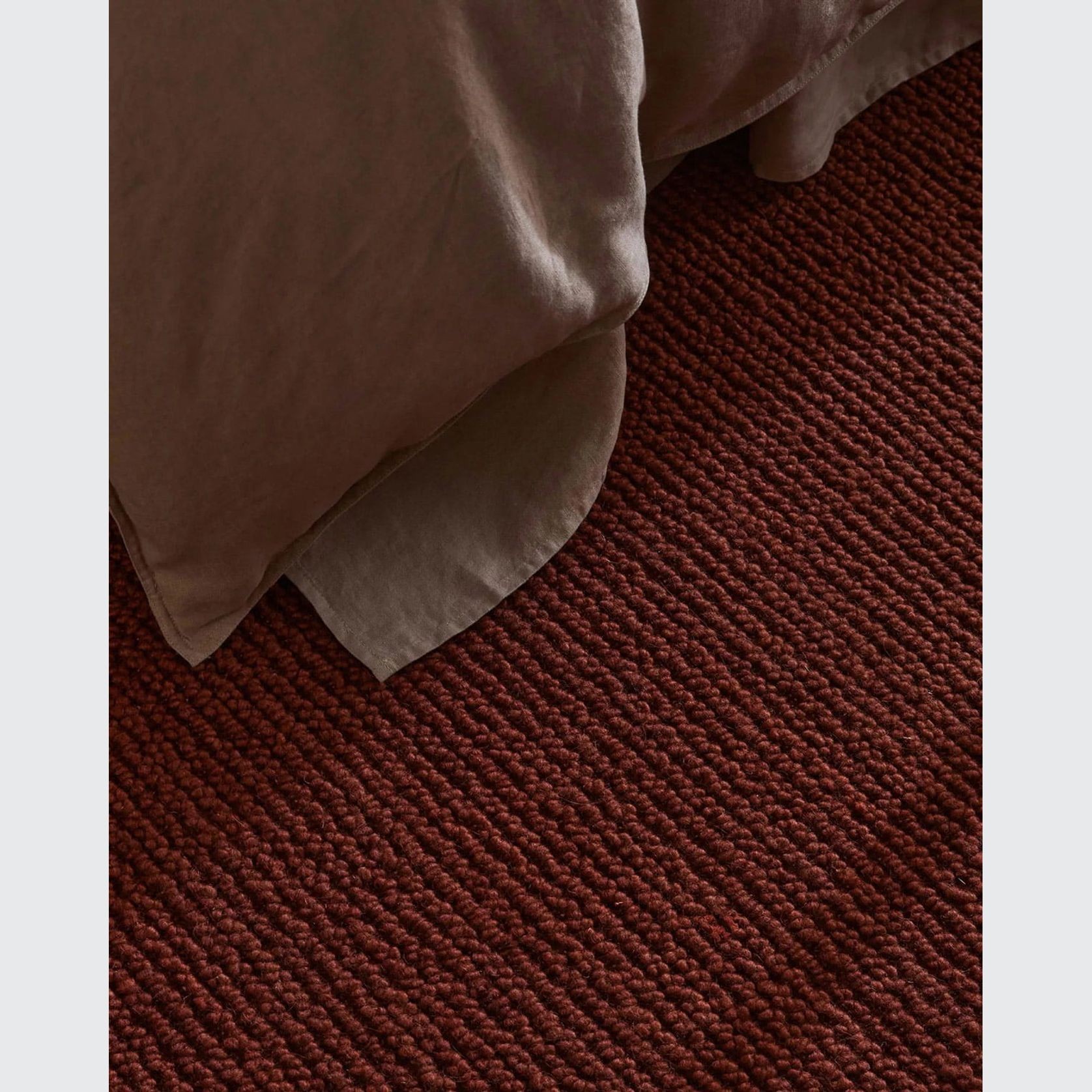 Weave Fabien 100% Wool Floor Rug - Ember gallery detail image