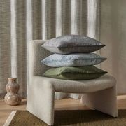 Weave Fabien 100% Wool Floor Rug - Moss gallery detail image