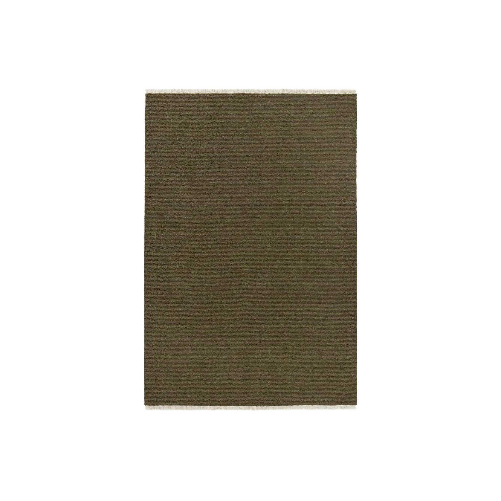 Weave Fabien 100% Wool Floor Rug - Moss gallery detail image