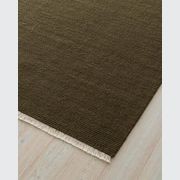 Weave Fabien 100% Wool Floor Rug - Moss gallery detail image