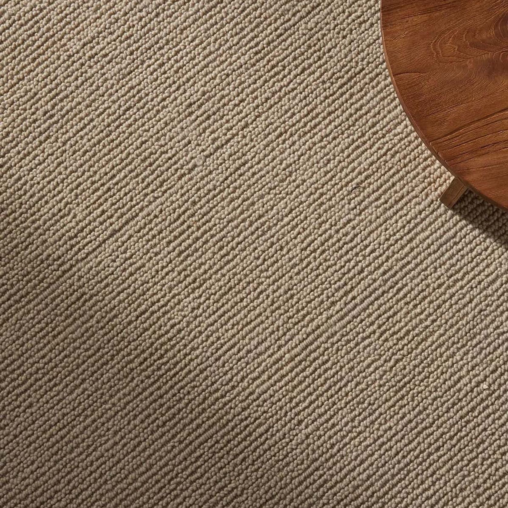 Weave Fabien 100% Wool Floor Rug - Stone gallery detail image