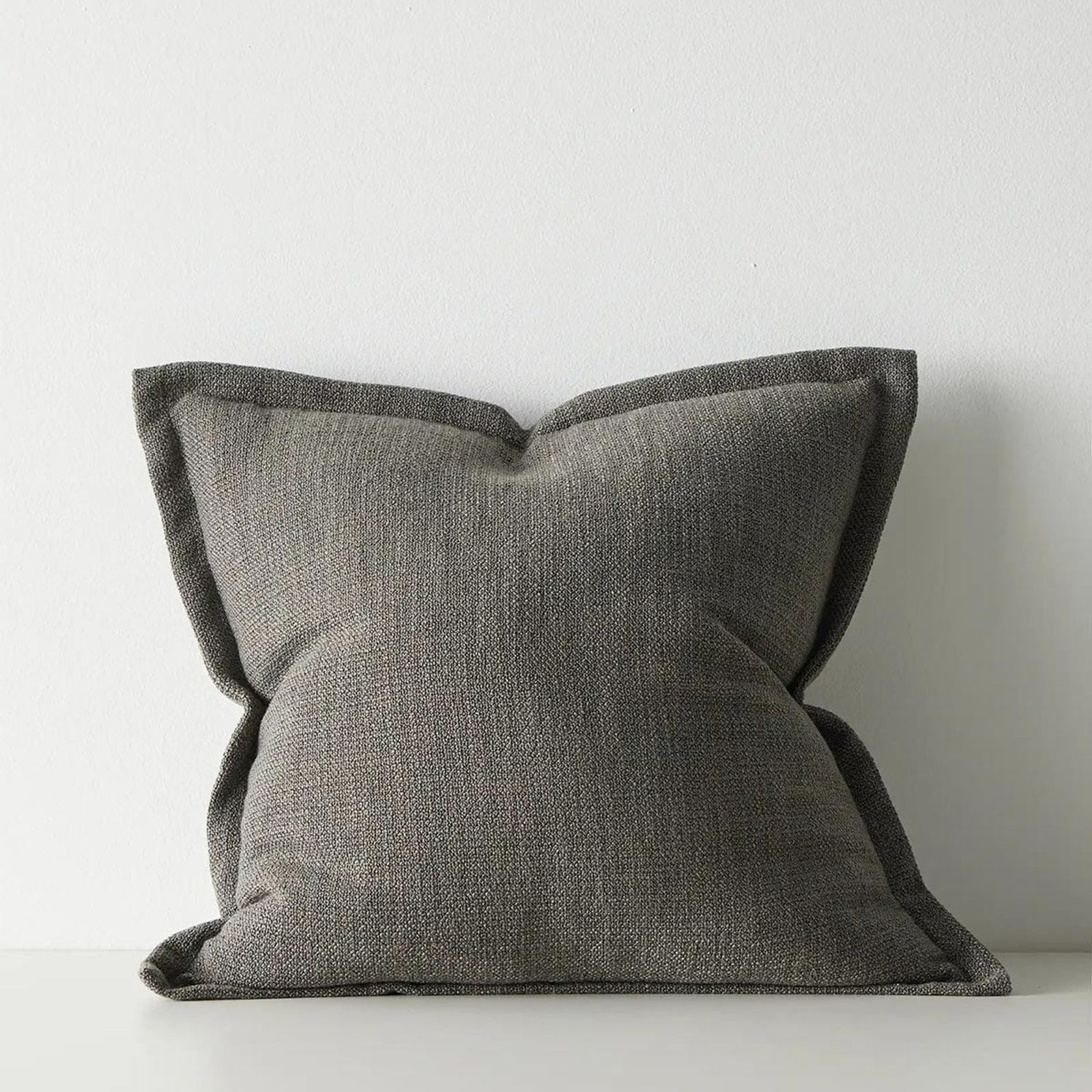 Weave Home Figlio Cushion  - Graphite  | 50 x 50cm gallery detail image