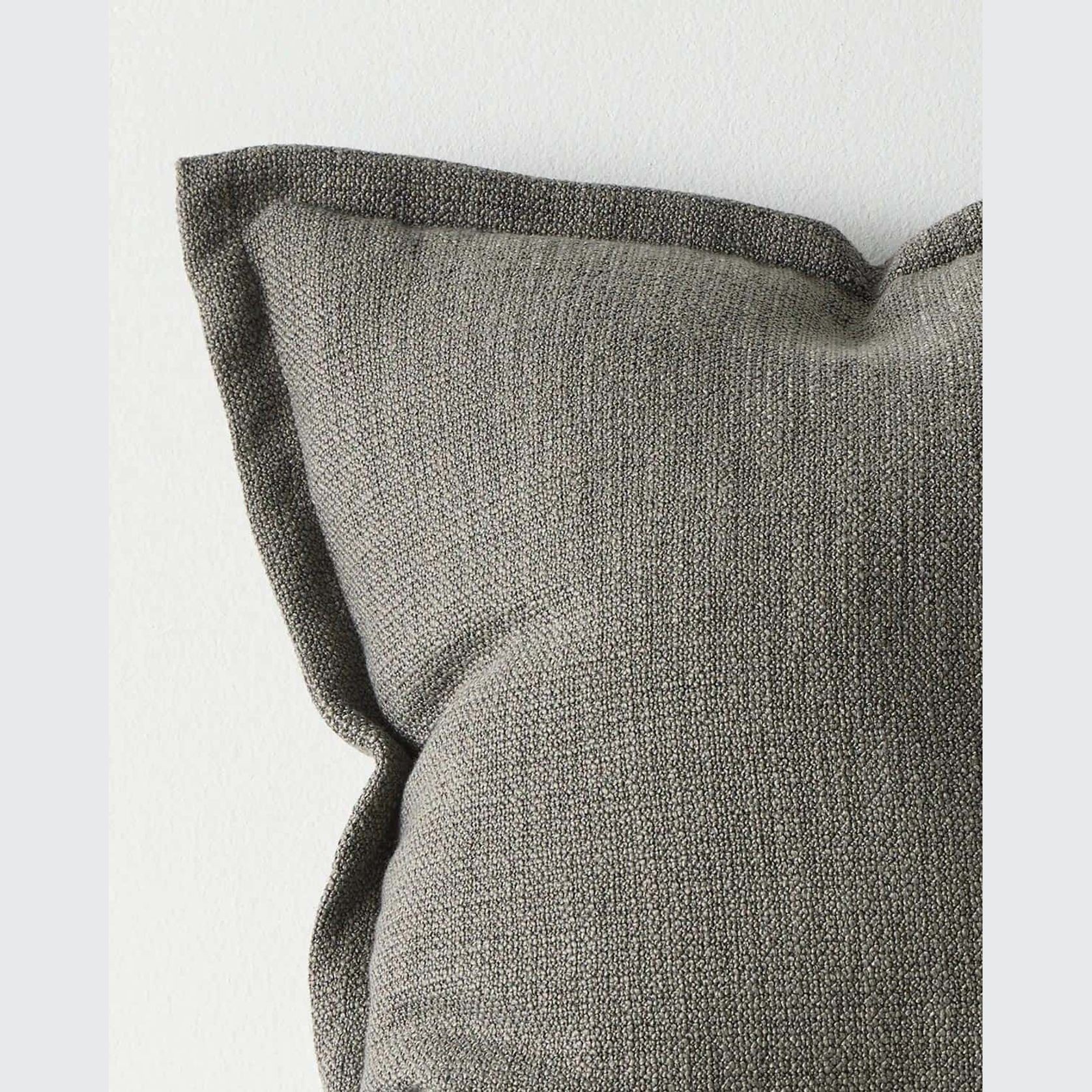 Weave Home Figlio Cushion  - Graphite  | 50 x 50cm gallery detail image