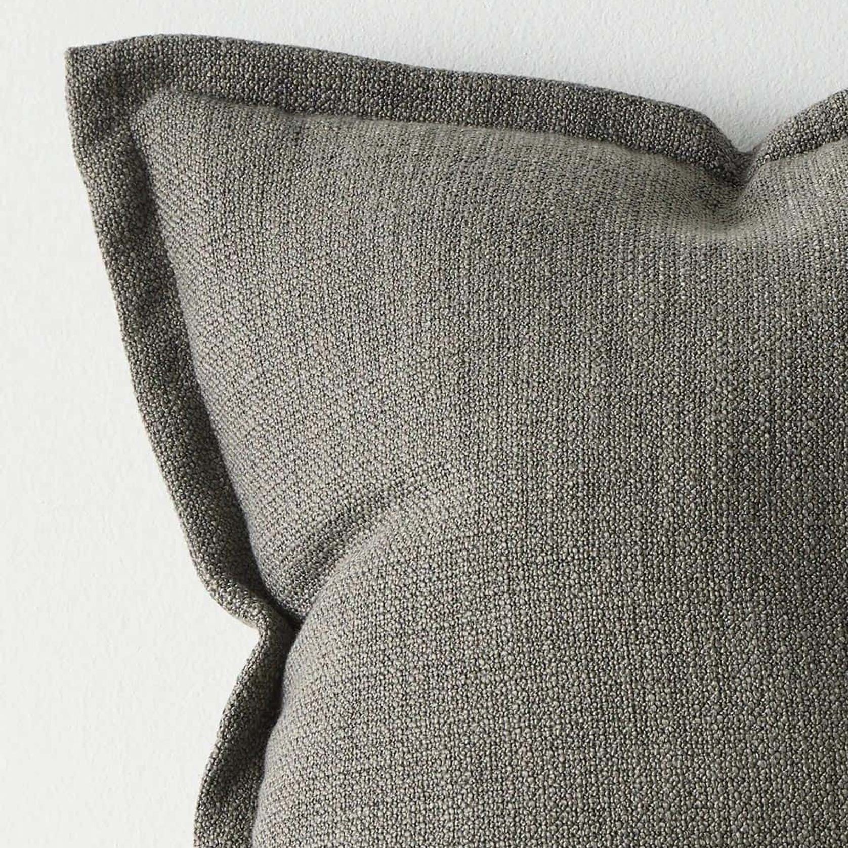 Weave Home Figlio Cushion  - Graphite  | 50 x 50cm gallery detail image