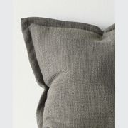Weave Home Figlio Cushion  - Graphite  | 50 x 50cm gallery detail image