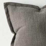 Weave Home Figlio Cushion  - Graphite  | 50 x 50cm gallery detail image