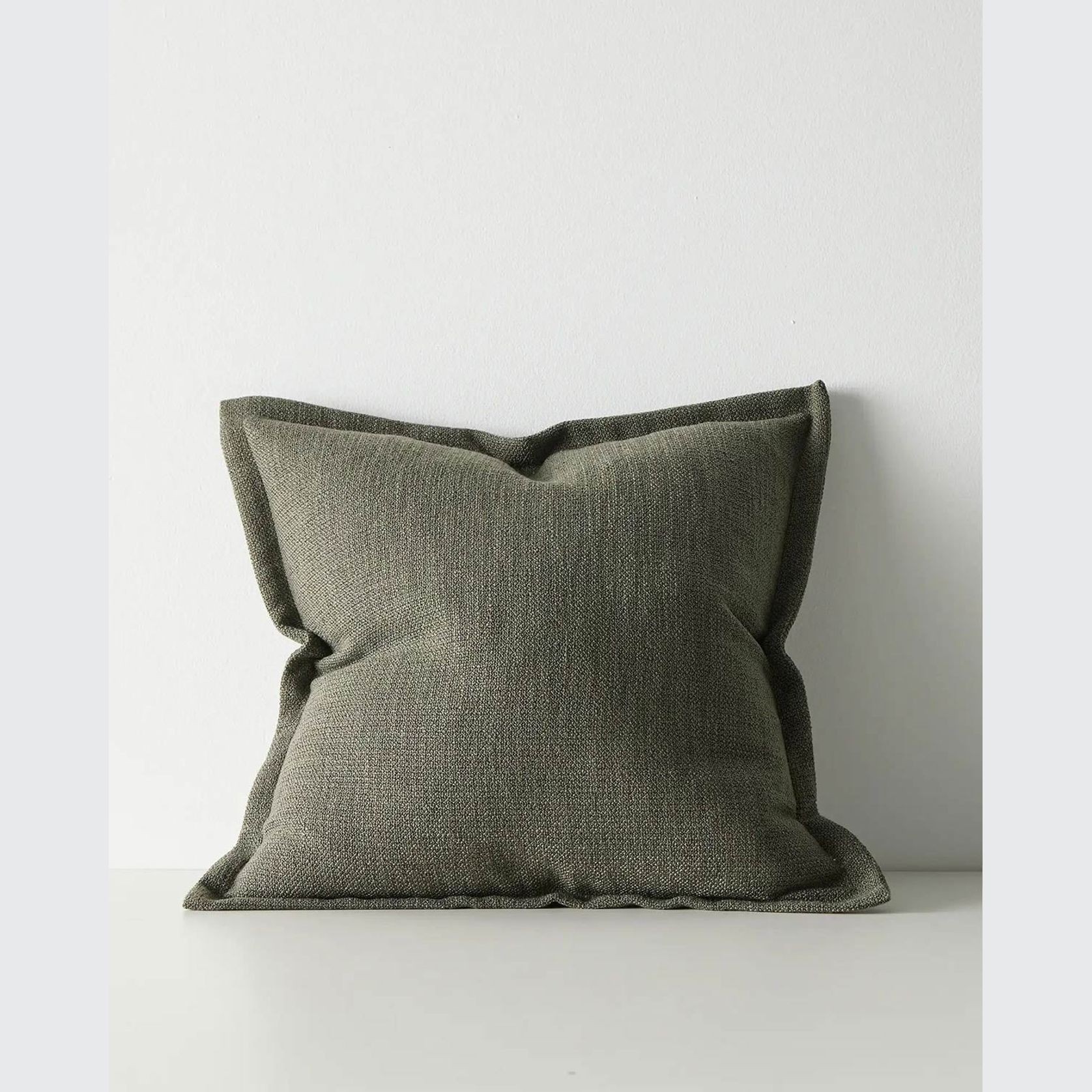 Weave Home Figlio Cushion - Kale | 50 x 50cm gallery detail image