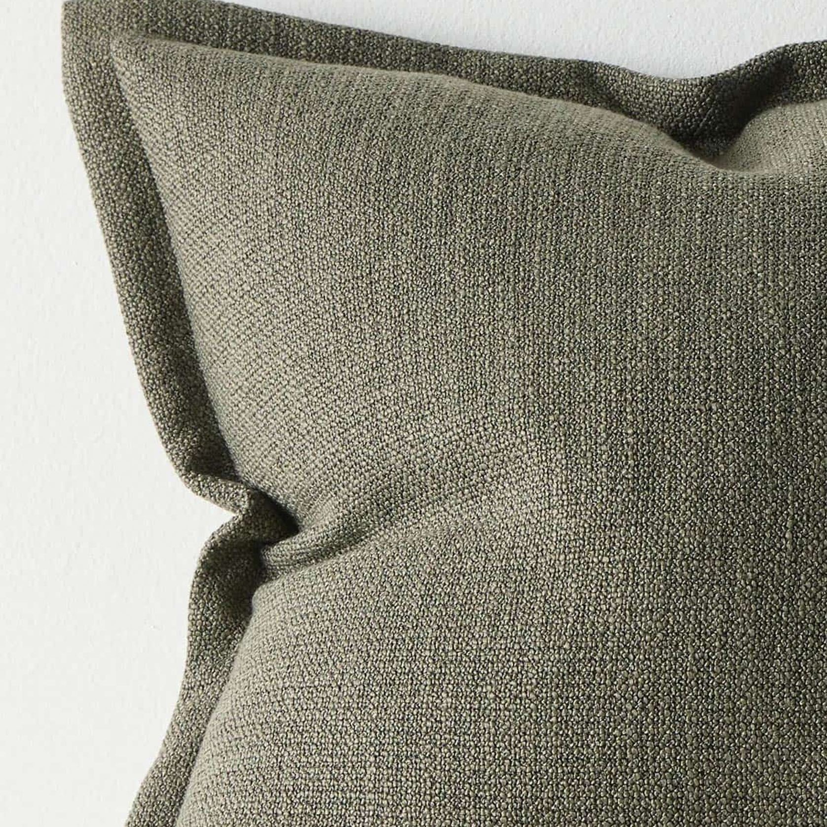 Weave Home Figlio Cushion - Kale | 50 x 50cm gallery detail image