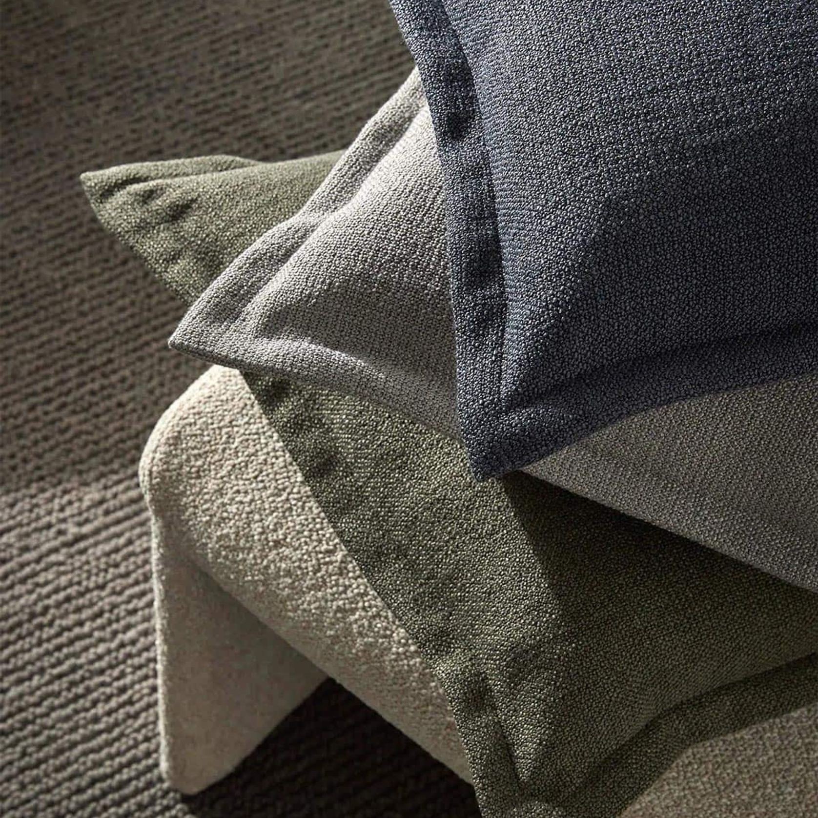 Weave Home Figlio Cushion- Midnight | 50 x 50cm gallery detail image