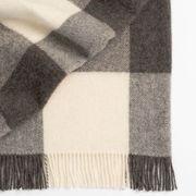 Weave Home Lake Hayes Throw Blanket - Peat | 100% Wool | Large Size gallery detail image