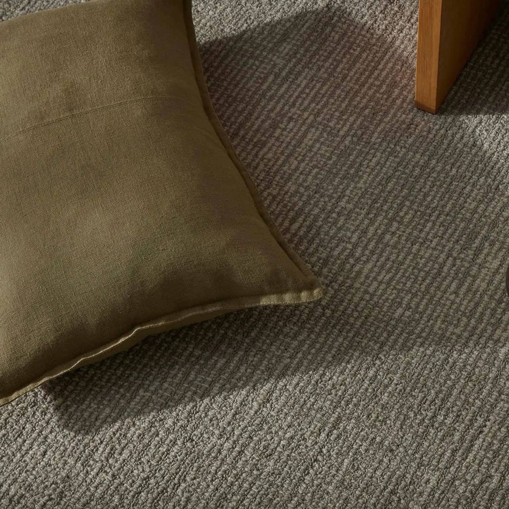 Weave Kaia 100% NZ Wool Floor Rug - Mist gallery detail image