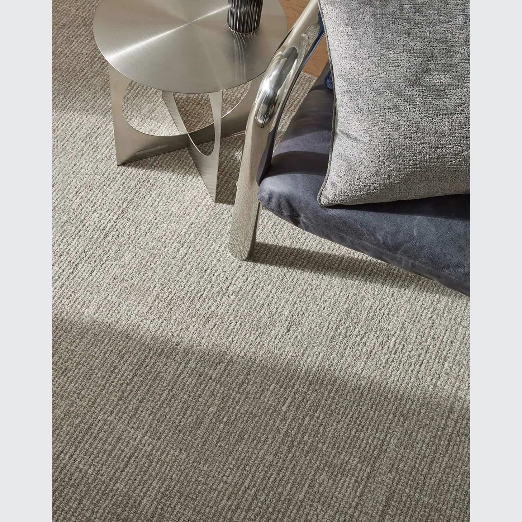 Weave Kaia 100% NZ Wool Floor Rug - Mist gallery detail image