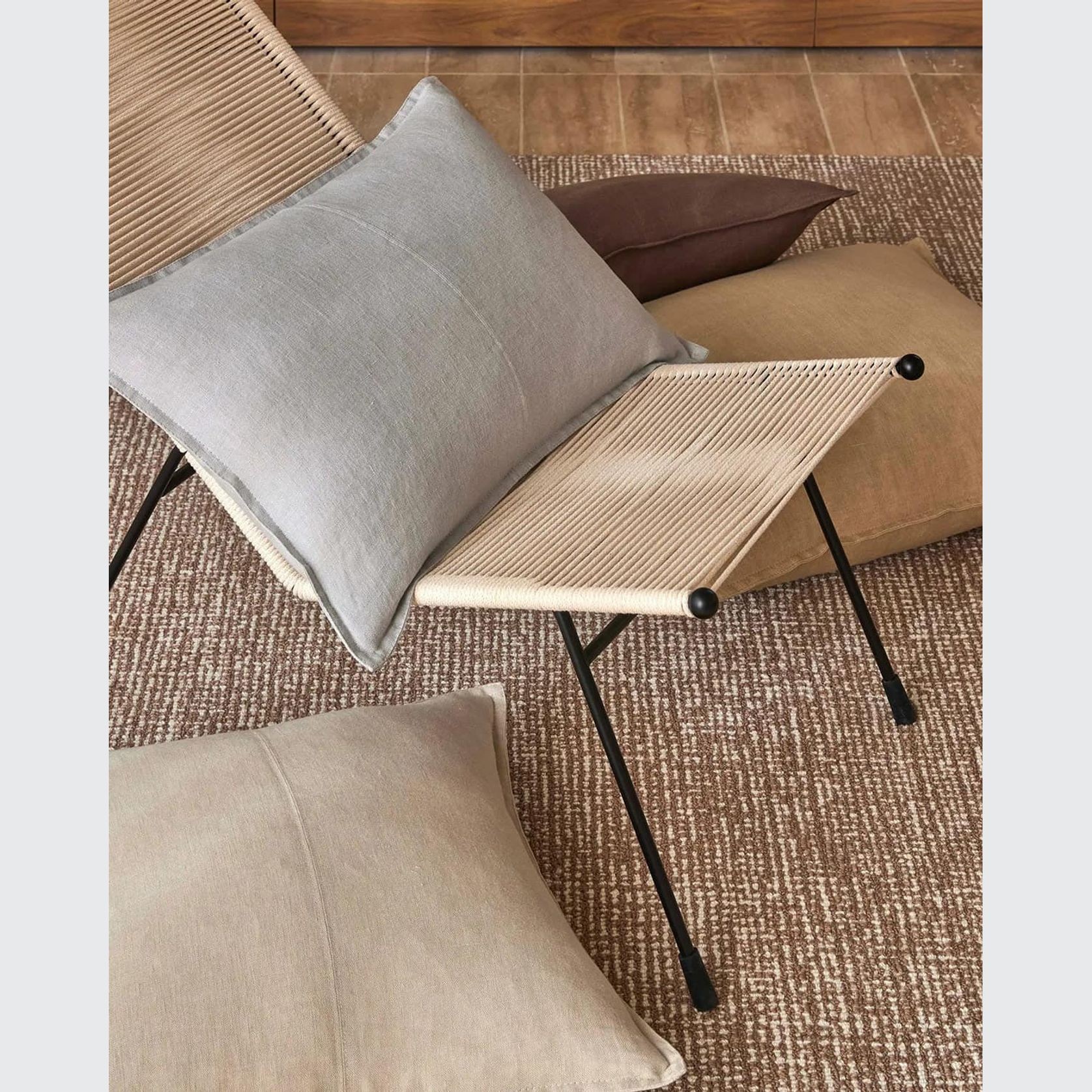 Weave Kaia 100% NZ Wool Floor Rug - Mocha gallery detail image