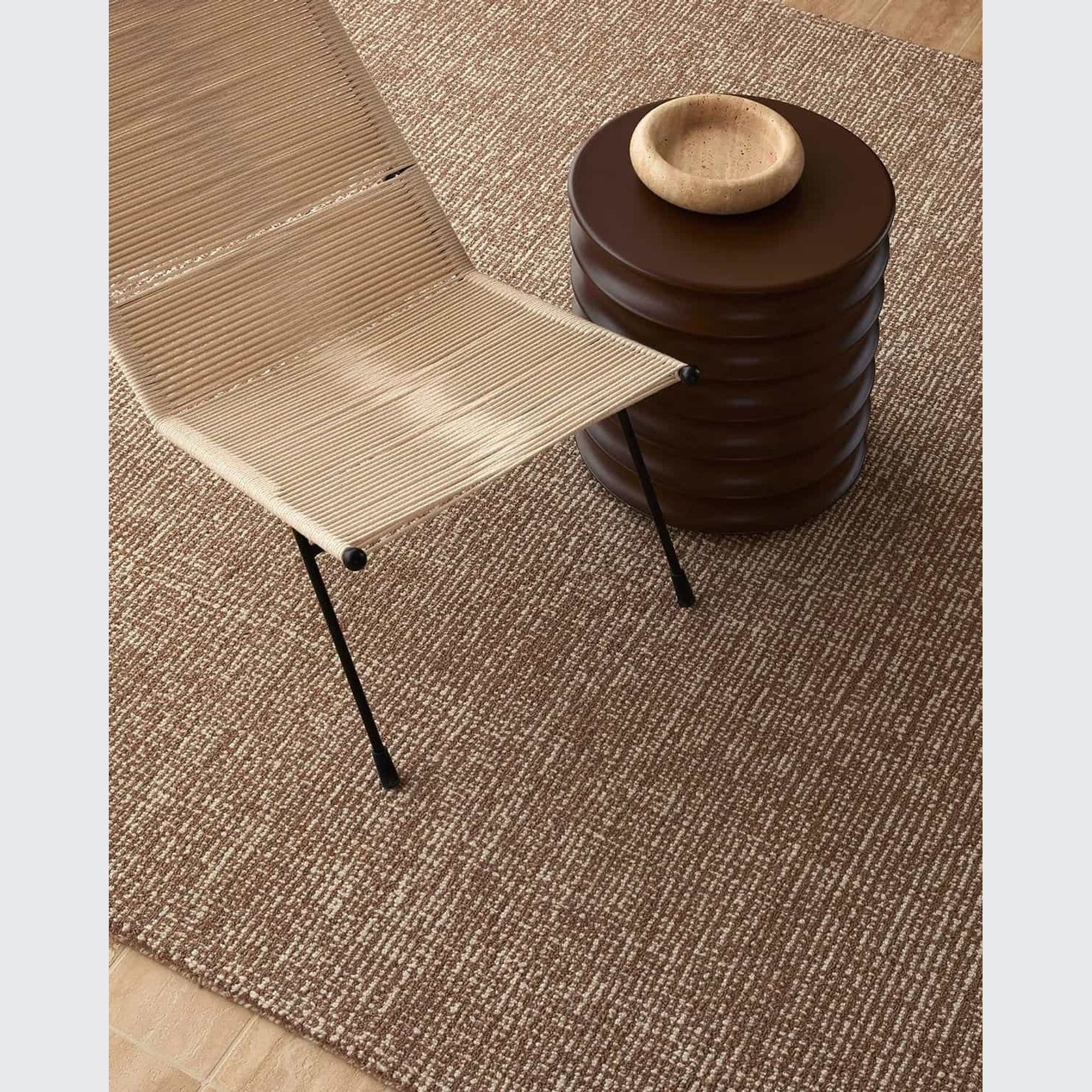 Weave Kaia 100% NZ Wool Floor Rug - Mocha gallery detail image