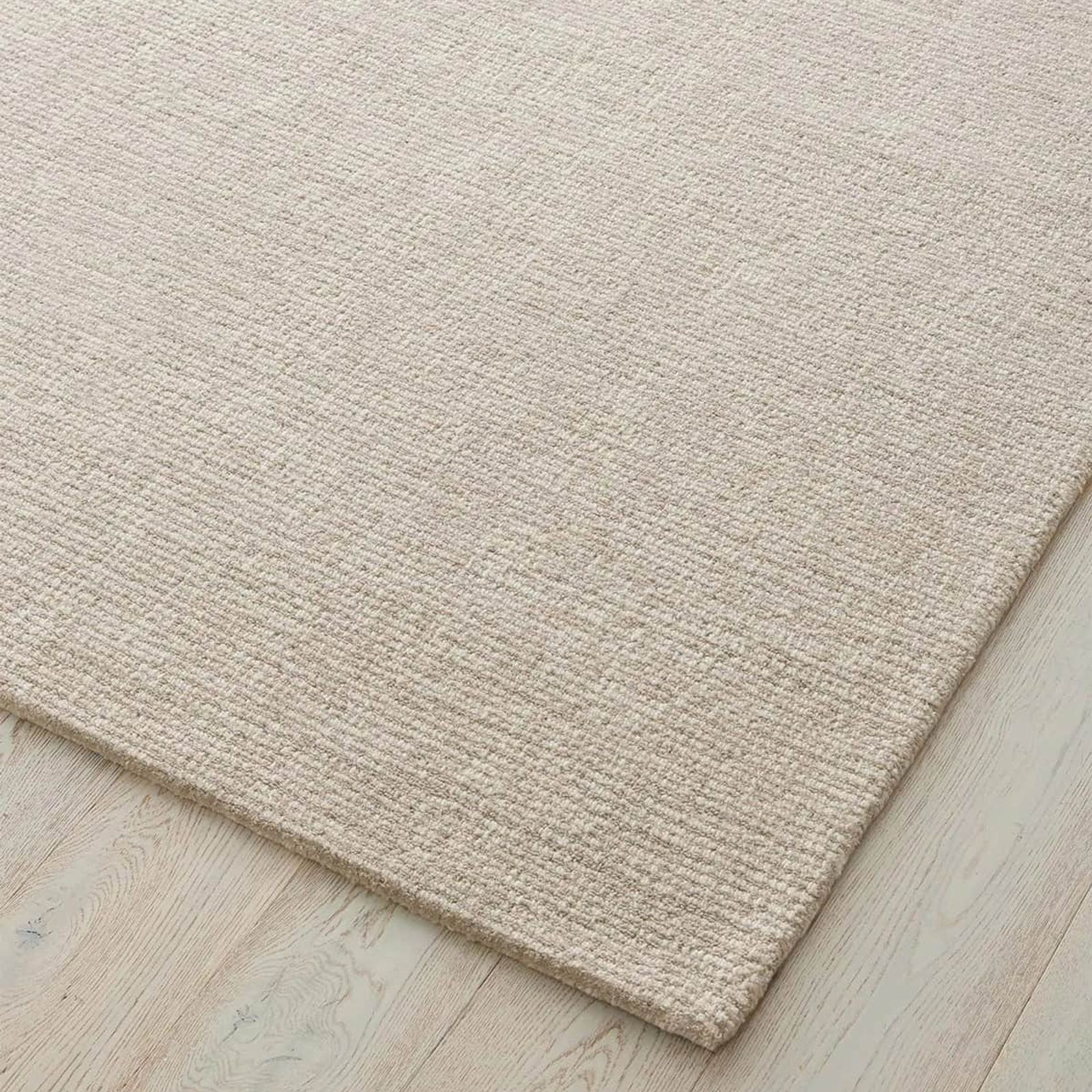 Weave Kaia 100% NZ Wool Floor Rug -  Moonbeam gallery detail image