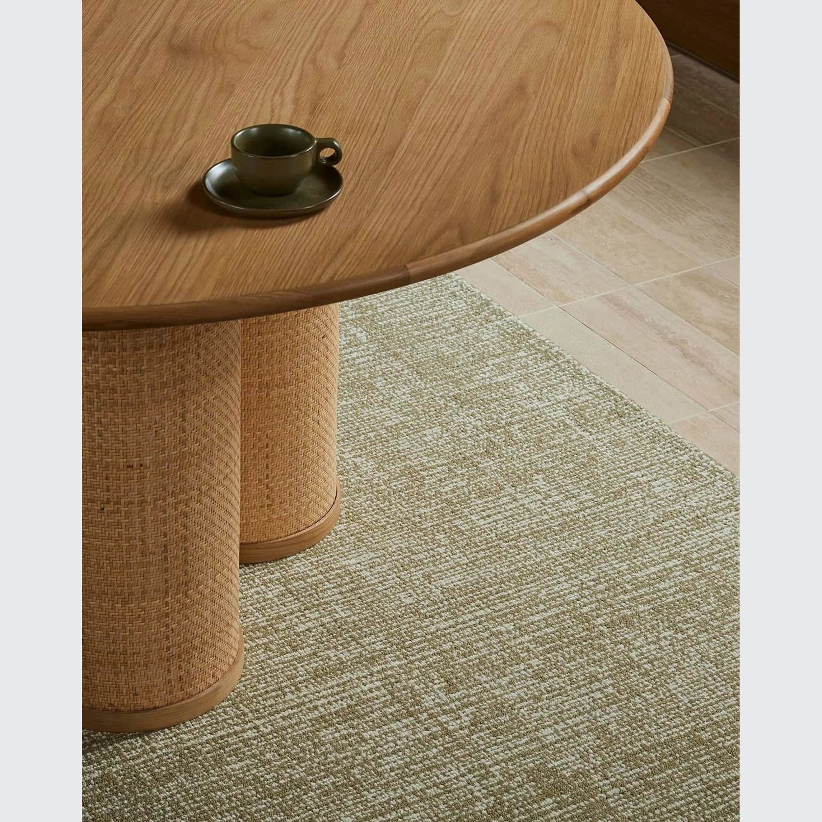 Weave Kaia 100% NZ Wool Floor Rug - Willow gallery detail image