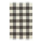 Weave Home Lake Hayes Throw Blanket - Peat | 100% Wool | Large Size gallery detail image