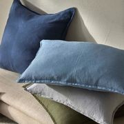 Weave European Linen Como Cushion - Atlantic | Three Sizes gallery detail image