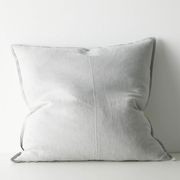 Weave European Linen Como Cushion - Haze | Three Sizes gallery detail image