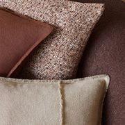 Weave European Linen Como Cushion - Henna | Three Sizes gallery detail image