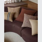 Weave European Linen Como Cushion - Henna | Three Sizes gallery detail image