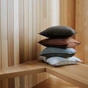 Weave European Linen Como Cushion - Henna | Three Sizes gallery detail image