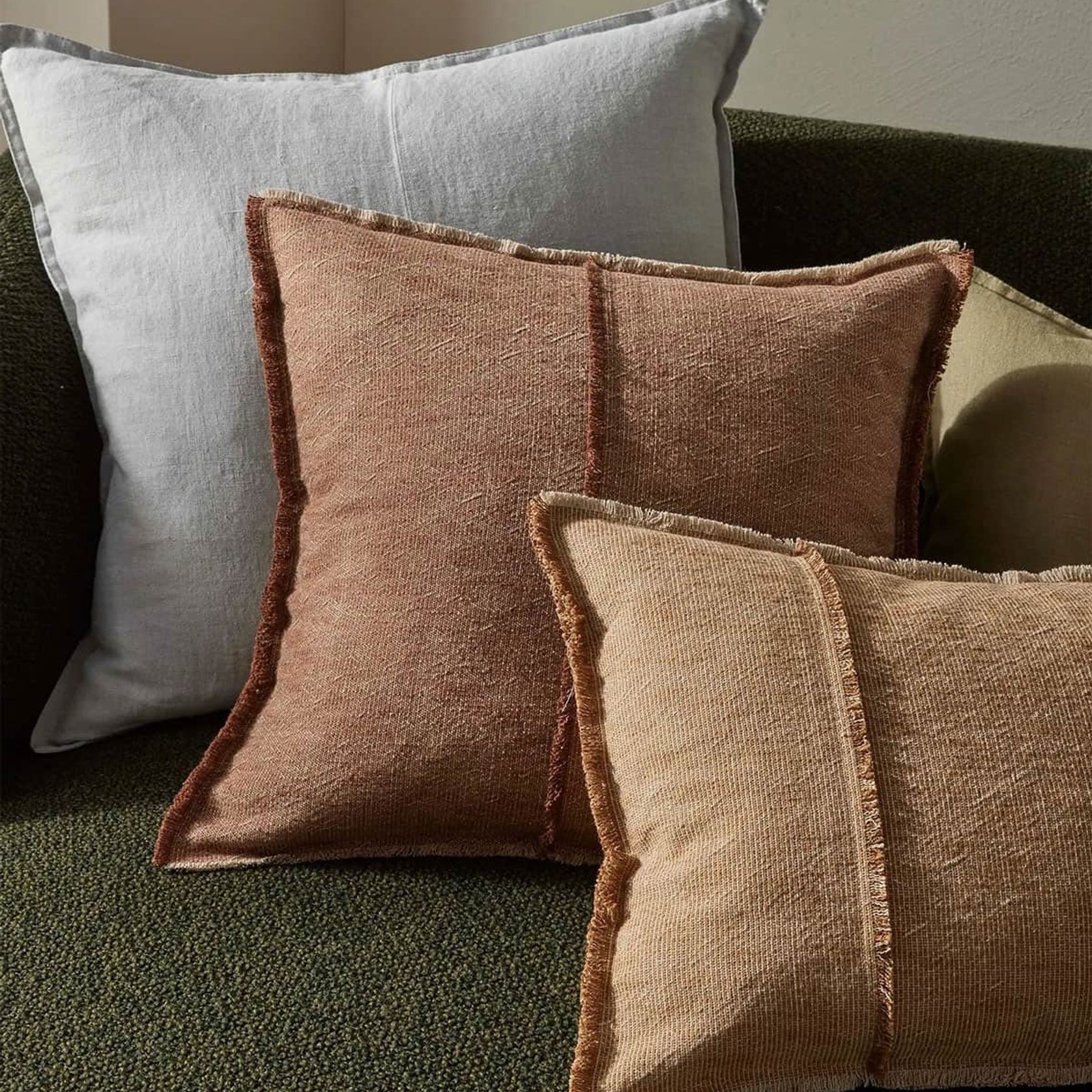 Weave European LinenComo Cushion - Horizon | Three Sizes gallery detail image
