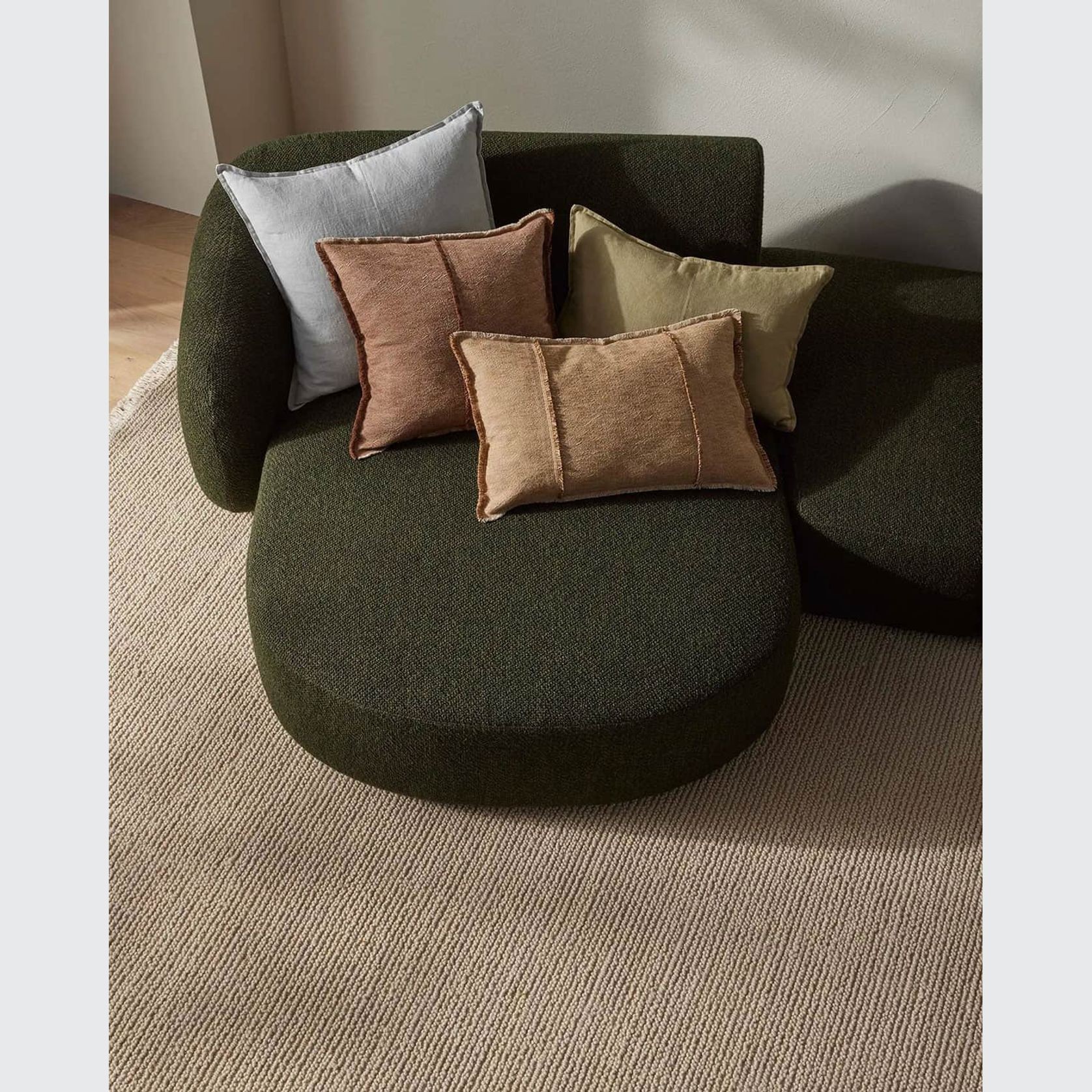 Weave European LinenComo Cushion - Horizon | Three Sizes gallery detail image