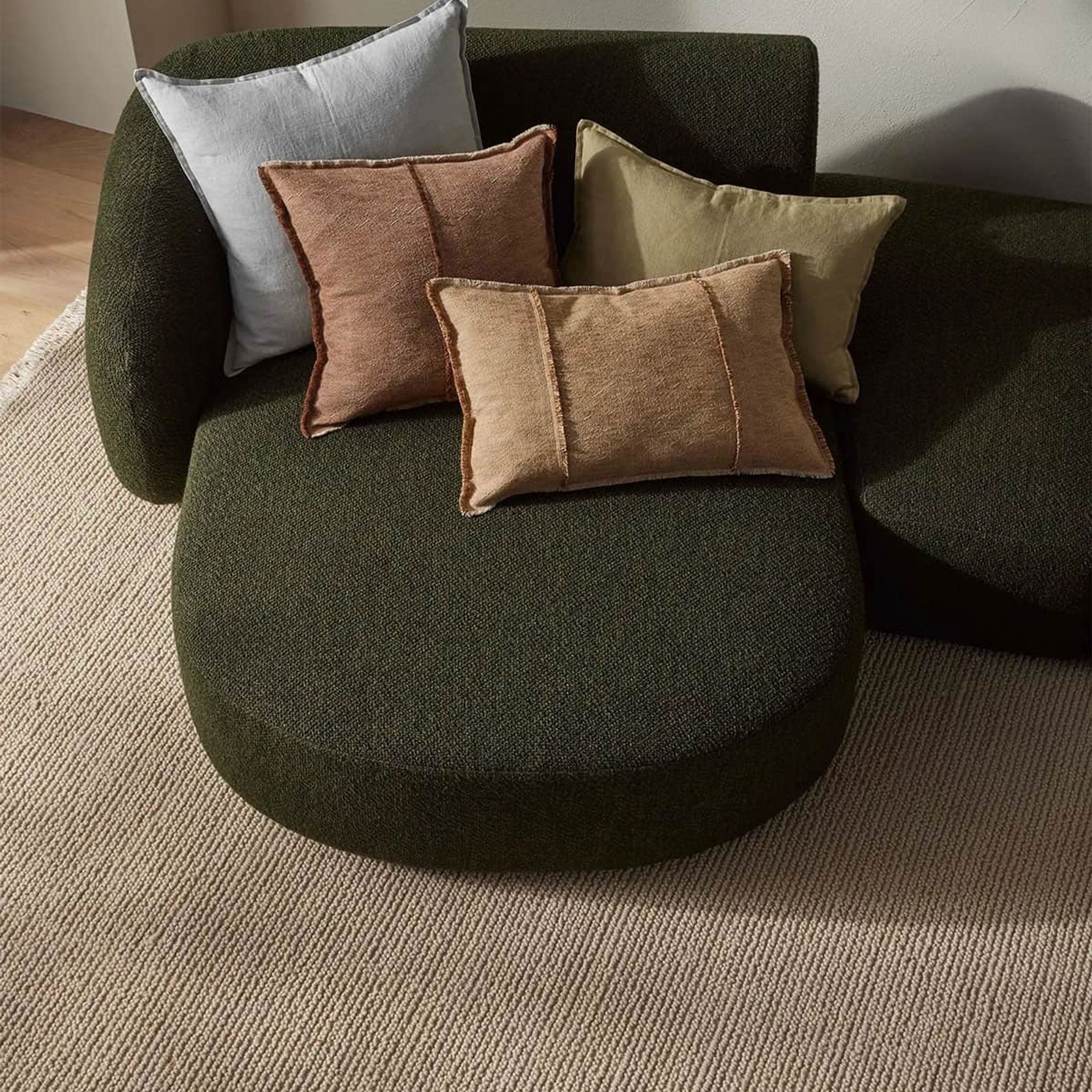 Weave European LinenComo Cushion - Horizon | Three Sizes gallery detail image