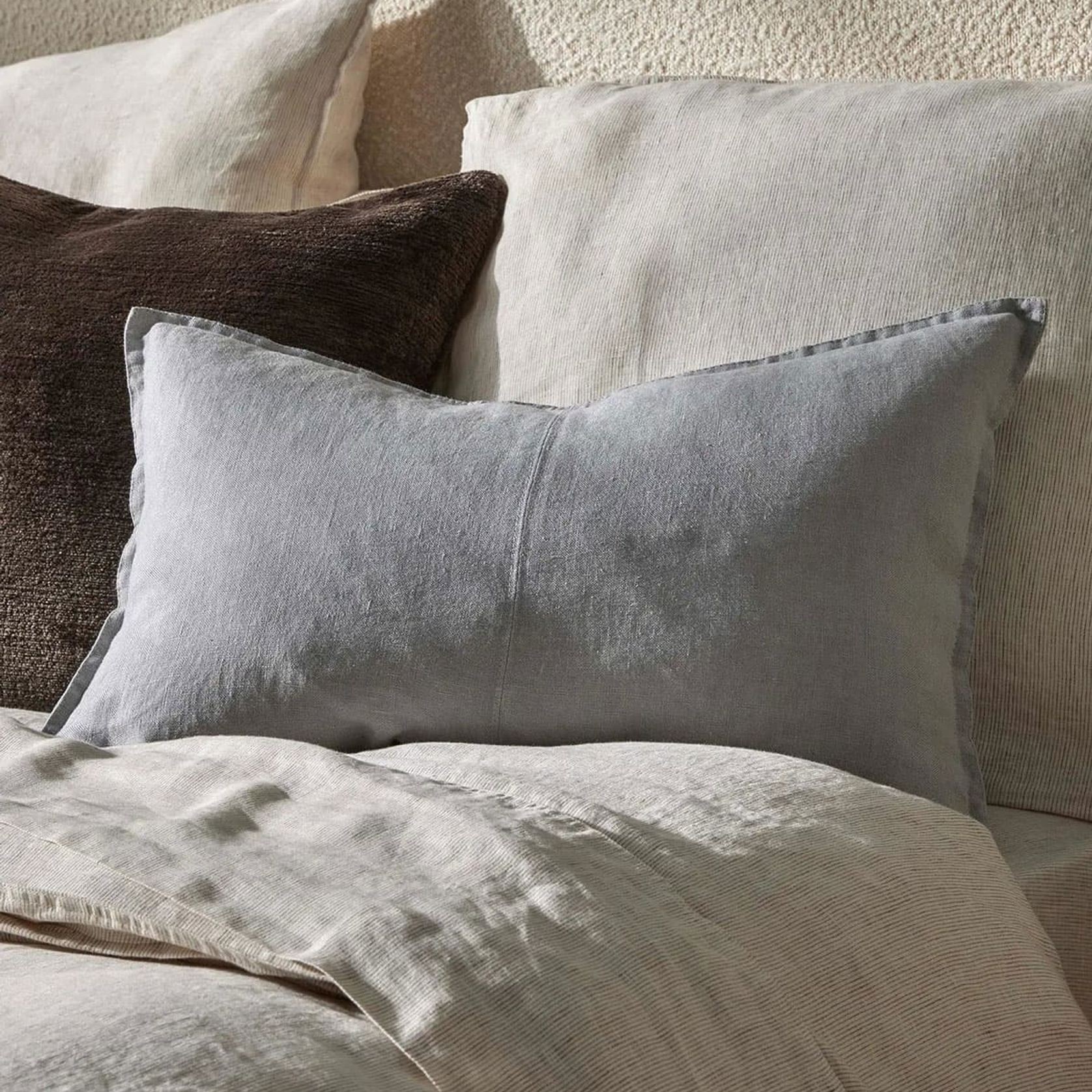 Weave European LinenComo Cushion - Horizon | Three Sizes gallery detail image