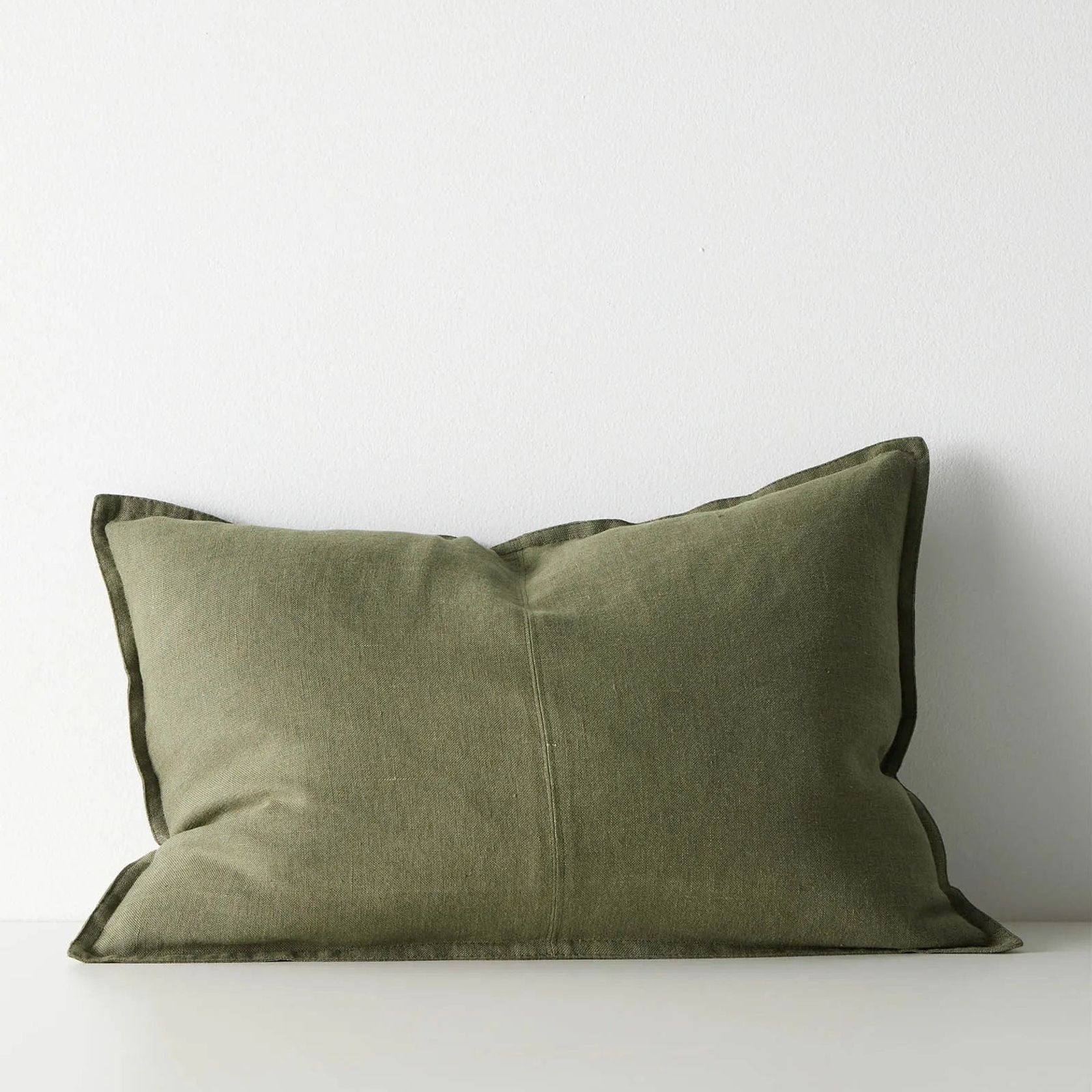 Weave European Linen Como Cushion - Jungle | Three Sizes gallery detail image