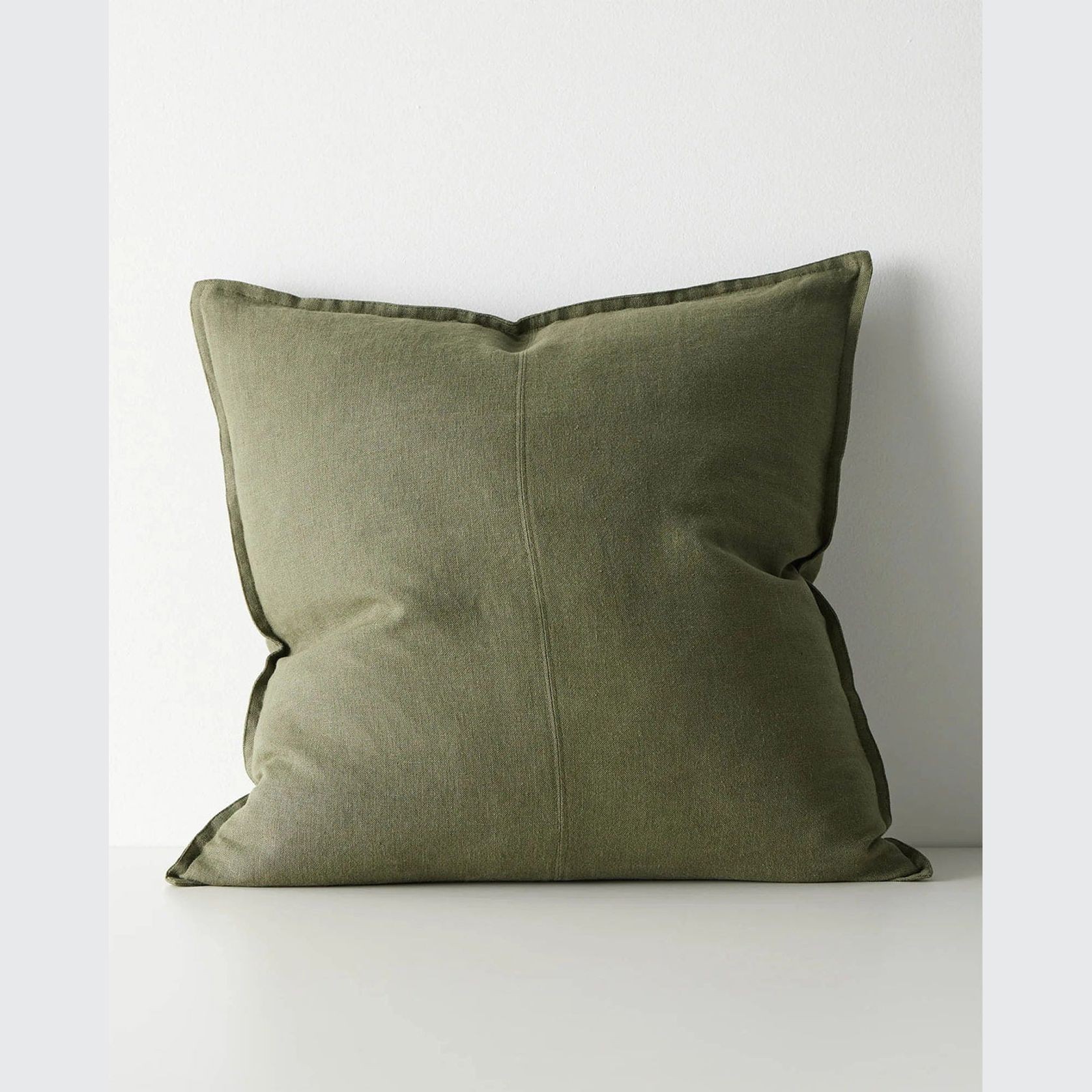 Weave European Linen Como Cushion - Jungle | Three Sizes gallery detail image