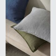 Weave European Linen Como Cushion - Jungle | Three Sizes gallery detail image