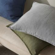 Weave European Linen Como Cushion - Jungle | Three Sizes gallery detail image
