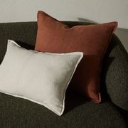 Weave European Linen Como Cushion - Oatmeal | Three Sizes gallery detail image