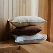 Weave European Linen Como Cushion - Oatmeal | Three Sizes gallery detail image