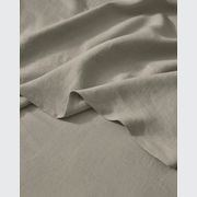 Ravello Linen Pillowcases - Pebble | Standard, King, or Euro gallery detail image