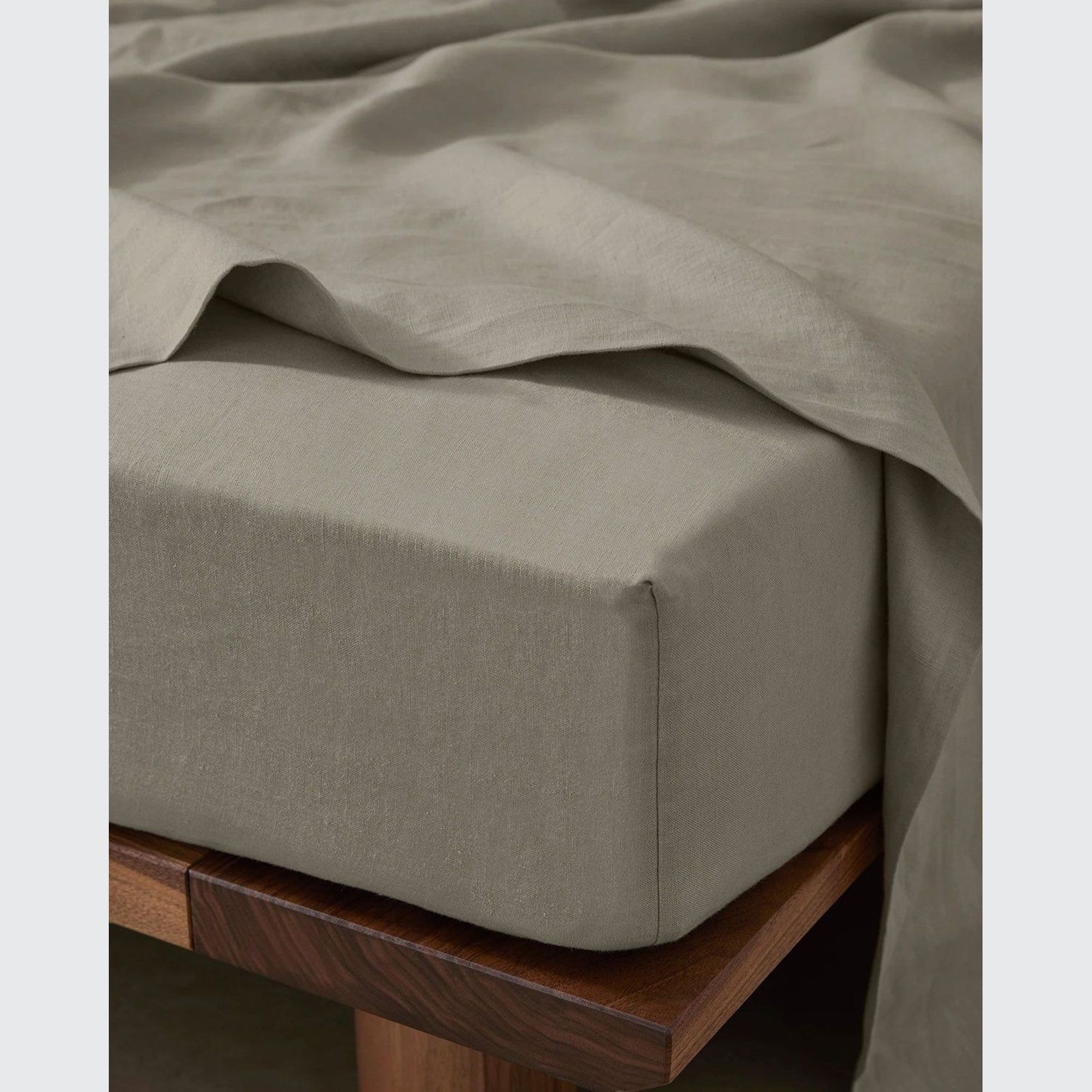 Ravello Linen Quilt Cover - Pebble | Weave Home gallery detail image
