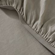 Ravello Linen Quilt Cover - Pebble | Weave Home gallery detail image