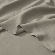 Ravello Linen Quilt Cover - Pebble | Weave Home gallery detail image