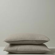 Ravello Linen Quilt Cover - Pebble | Weave Home gallery detail image
