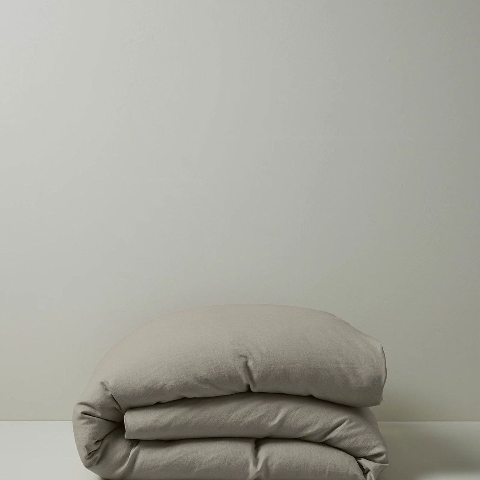 Ravello Linen Quilt Cover - Pebble | Weave Home gallery detail image