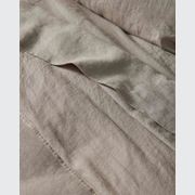 Ravello Linen Quilt Cover - Pebble | Weave Home gallery detail image