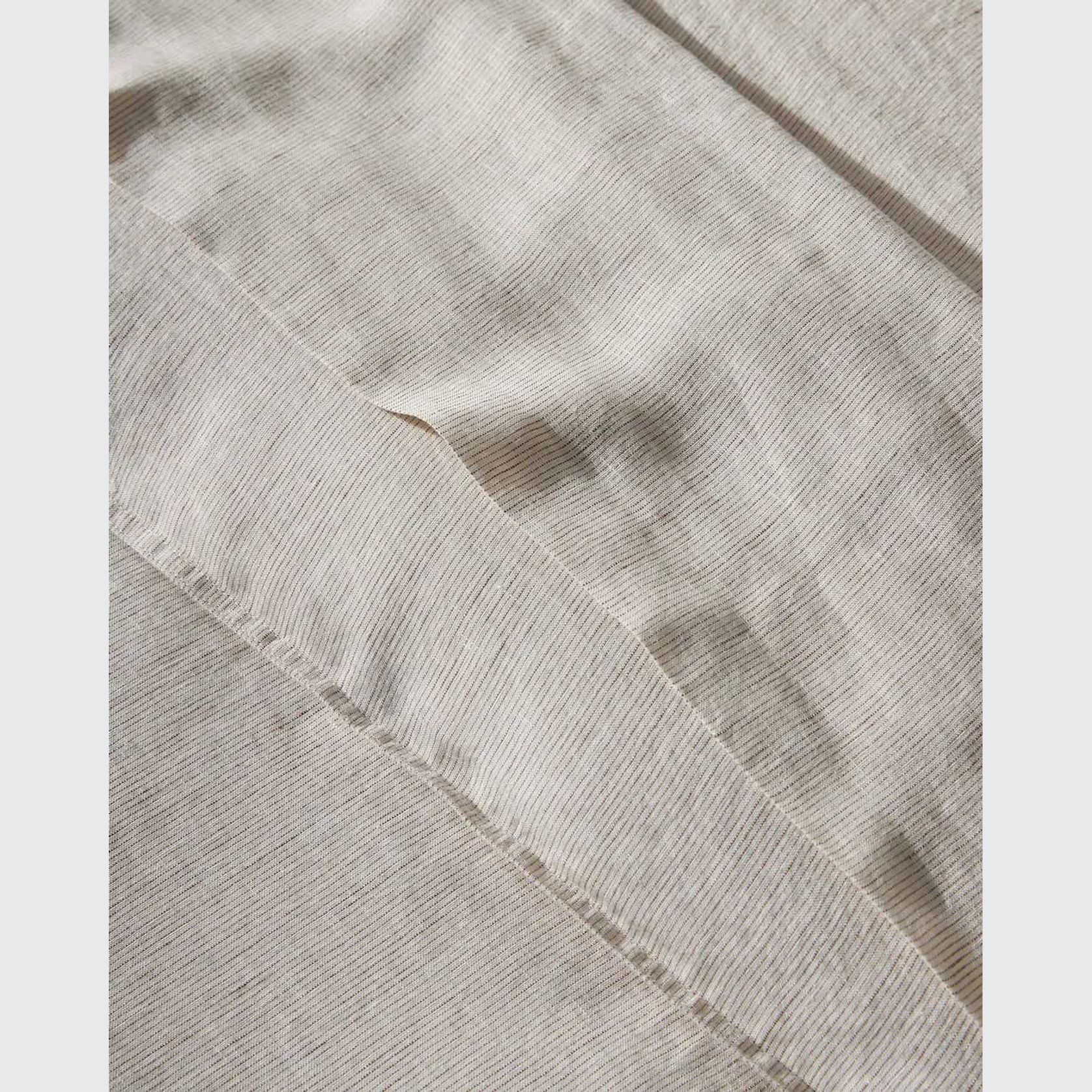 Ravello Linen Quilt Cover - Savanna Pinstripe| Weave Home gallery detail image