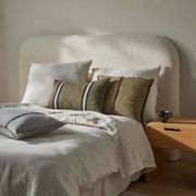 Ravello Linen Quilt Cover - Savanna Pinstripe| Weave Home gallery detail image