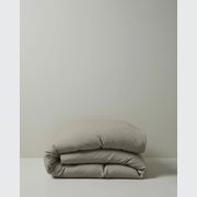Ravello Linen Fitted Sheet - Pebble | Weave Home gallery detail image